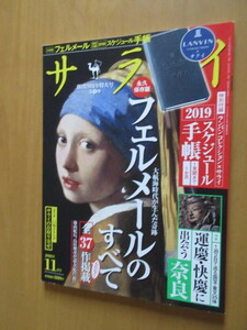 永久保存版フェルメールのすべて　　サライ　雑誌　小学館　2018年11月号