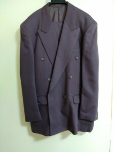 [ Showa Retro ] double-breasted suit two tuck 