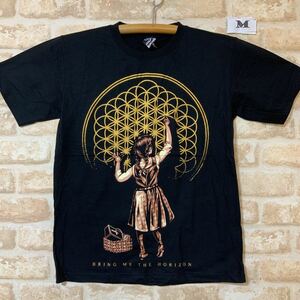 ブリングミーザホライズン Tシャツ　Mサイズ　少女　ブリング・ミー・ザ・ホライズン (英: Bring Me the Horizon) ロックバンドTシャツ