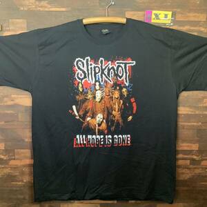 スリップノット Tシャツ　4XLサイズ　Slipknot ロックバンド　大きいサイズ　ビッグサイズ