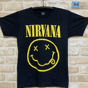 ニルバーナ ニルヴァーナ Tシャツ　M サイズ　ニコちゃん　NIRVANA 半袖　ロックバンド