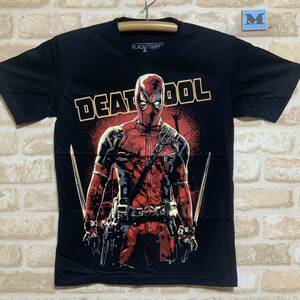 新品 デッドプール Tシャツ Mサイズ 両手に剣　DEADPOOL