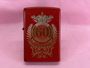 712●値下げ○2011年製　Zippo　ジッポー　The Great 60　ライター　オイルライター　アメリカ製　当時物　現状品○●