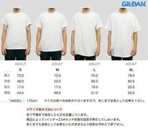 【新品未使用 】ギルダン 6oz ウルトラコットン 無地半袖Tシャツ ユニセックス 白1枚 L_画像2
