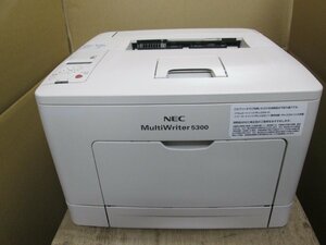 ◎中古レーザープリンタ【NEC MultiWriter 5300】中古トナー/ドラム付き◎2304101