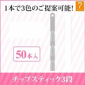 40-30 チップスティック 3段 (50本入) ネイル カラーチャート