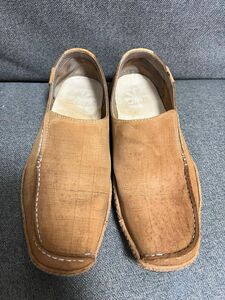 Clarksクラークス　ドライビングシューズ　8 1\\2 USED