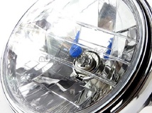 丸型ヘッドライト マルチリフレクター 本田純正タイプ バイク HID LED対応 汎用 200ｍｍ バイク用 交換用 修理 レストア_画像3