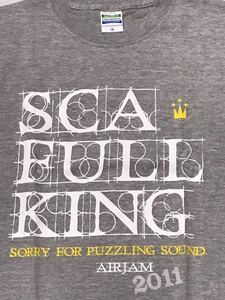 新品　SCAFULL KING　AIR JAM 2011 限定Tシャツ　スキャフルキング