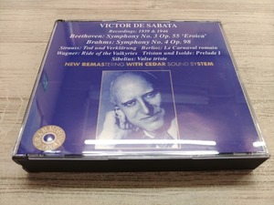 CD 2枚組 / Beethoven, Brahms, R.Strauss, Berlioz, Wagner, Sibelius / VICTOR DE SABATA /『H776』/ 中古