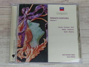 CD / Romantic Overtures Volume 1 / Kurt Adler、 Vienna Philharmonic Orchestra /【D24】/ 中古