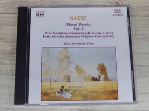 CD / Satie;Piano Works Vol.1 / Klra Koermendi /【D24】/ 中古