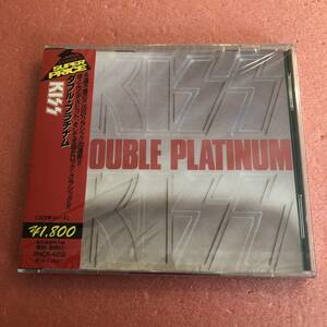 未開封 CD 国内盤 Kiss ダブル プラチナム Double Platinum