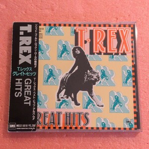 CD 国内盤 帯付 T.REX グレイト ヒッツ T.レックス ベスト 森脇美貴夫