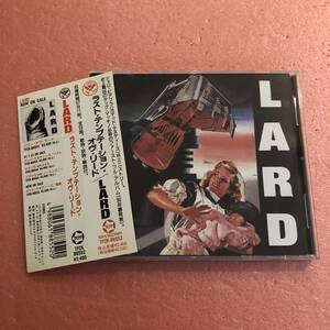 CD 国内盤 帯付 LARDラスト テンプテーション オヴ リード The Last Temptation Of Reid ラード Dead Kennedys Ministry