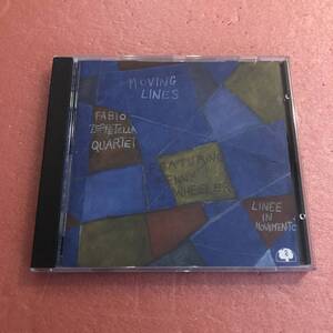 CD Fabio Zeppetella Quartet Moving Lines ファビオ ゼッペテッラ カルテット