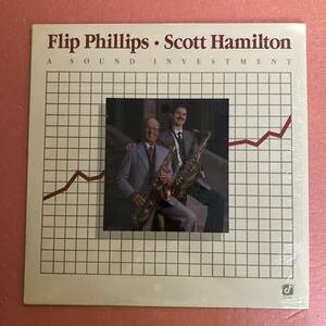 LP Flip Phillips & Scott Hamilton A Sound Investment フリップ フィリップス ＆ スコット ハミルトン John Bunch Phil Flanigan