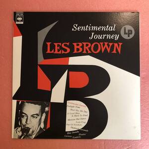 美盤 LP 国内盤 レス ブラウン センチメンタル ジャーニー Les Brown And His Orchestra Sentimental Journey