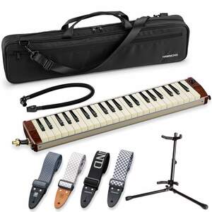 ★ Suzuki Suzuki Hammond Pro-44HV2 Eleaco Keyboard Harmonica + подлинный ремешок + Stand MST-01 ★ Новая доставка включена