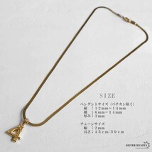 ナンバーネックレス ハワイアンネックレス ゴールド 数字ネックレス スネークチェーン 18K GP (9、50cm)_画像9