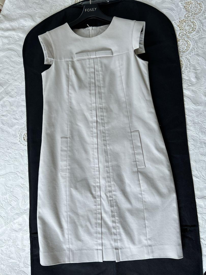 送料込みライン - 美品 ルネ Rene 切り替えノースリーブワンピース 32