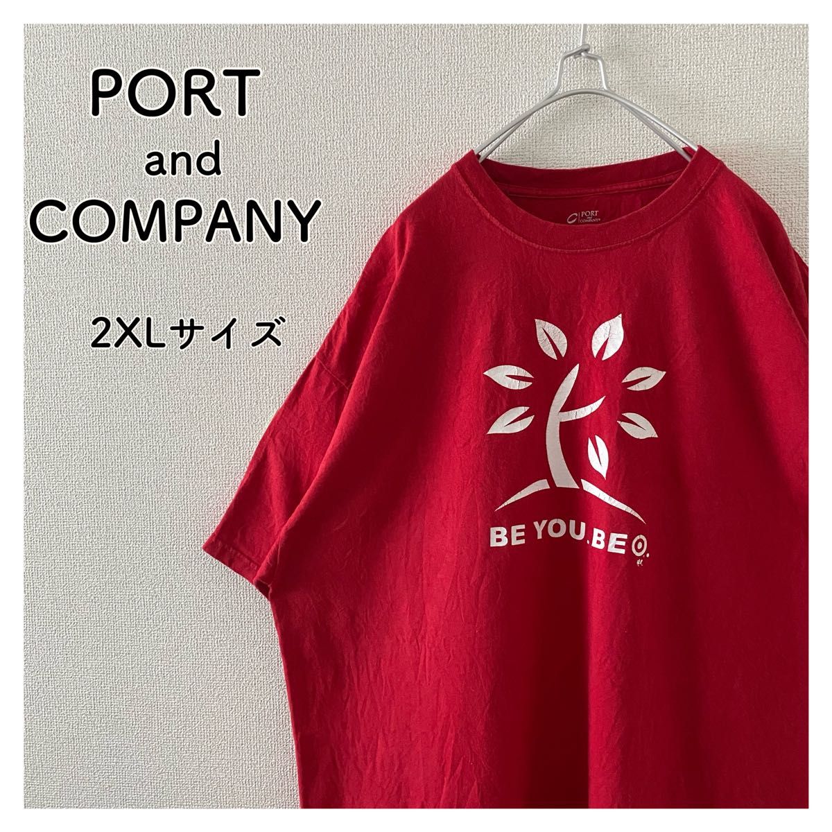 匿名配送 PORT and COMPANYプリントTシャツ 半袖Tシャツ モンスター