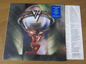 □VAN HALEN 5150 米盤オリジナルシュリンク＆ステッカー準美品！最初期マトSH1/SH2