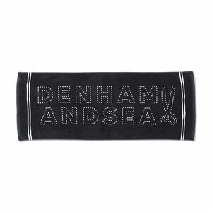 【新品未使用】23SS 新品 WIND AND SEA ウィンダンシー DENHAM WDS TOWEL タオル チャコール色 デンハム 即決早い者勝ち