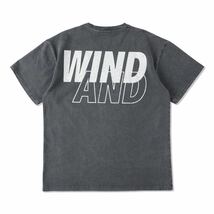 【新品未使用】23SS 新品 WIND AND SEA ウィンダンシー SEA CRACK P-DYE S/S TEE Tシャツ カットソー 半袖 CHACOAL WHITE 即決早い者勝ち_画像2