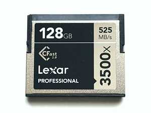 【残り3枚】☆美品☆ CFast 2.0 128GB 3500x レキサープロフェッショナル Lexar Professional コンパクトフラッシュ CompactFlash CFカード