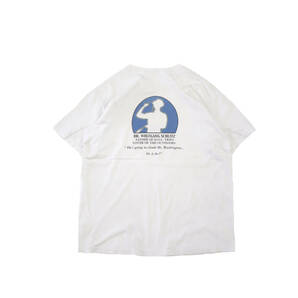 ビンテージ 90s 00s patagonia 両面 プリント Tシャツ M USA製 vintage tee パタゴニア 偉人 beneficial t's コットン アウトドアの画像4