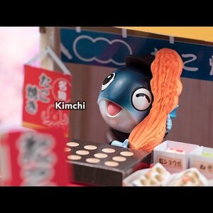 フィギュア　Kimchi　POPMART BIGGIE FISH DISH OF THE WORLD　シリーズ　ポップマート　世界料理　魚　キムチ