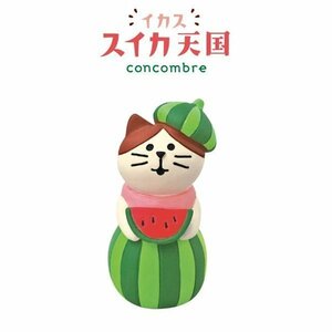 【ゴールドクーポン対応】　コンコンブル　スイカの妖精猫　イカス　スイカ天国　デコレ　DECOLE　concombre　ミニチュア　すいか