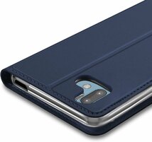 富士通SoftBank arrows U用PUレザーTPU フリップ ケース スタンド機能 マグネット付 カード入れ付 ゴールド_画像3