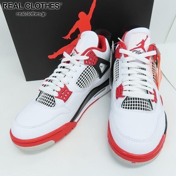 Yahoo!オークション  air jordan 4 fire redスニーカー メンズ