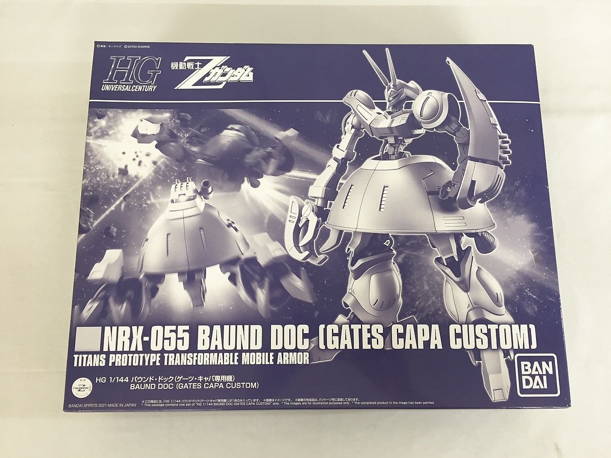 1円~】【未開封】1/144 HG バウンド・ドック(ゲーツ・キャパ専用機