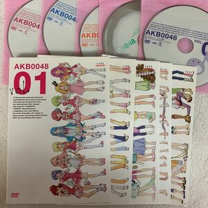 AKB0048 全5巻 レンタル版DVD