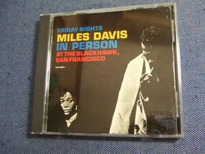 3★音質処理CD★マイルス・デイビス　ブラックホークのマイルス・デイビス第1集　MILES DAVIS★8枚まで同梱送料160円★改善度、多分世界一