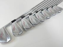 超レア 秘蔵 マッスル 美津濃プロ mizuno pro CLAFT Model 911 FORGED クラフトモデル 3番～10番 PRECISION FM5.5 8本セット　※2731_画像1