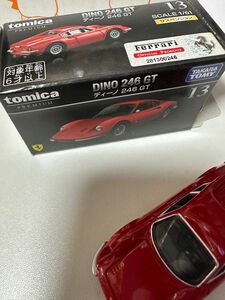 トミカプレミアム 13 ディーノ 246GT （1/61スケール トミカ 114215）