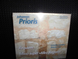 CD■プリオリス Prioris Requiem Missa Super Allez Regrets■未開封