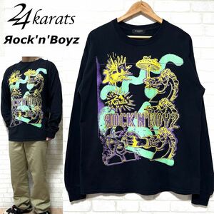 24karats × ROCKNBOYZ コラボ 白濱亜嵐 ロングスリーブTee