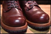 【7D 美品 20年】レッドウィング 9411 ベックマン ブラックチェリー フェザーストーン プレーントゥ ブーツ 9011 redwing HOPESMORE_画像6