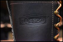 【9D 箱付 良品 07年】WESCO ウエスコ ハイライナー 黒 ブラック ロング ビブラム430 編み上げ レースアップ Highliner ブーツ HOPESMORE_画像9