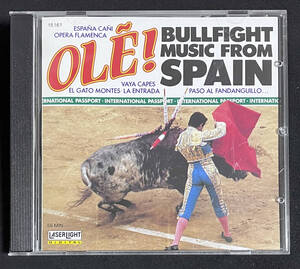 CD Bullfight Music From Spain. cow Spain LASER LIGHT DIGITAL