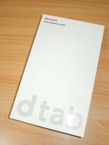 NTT docomo / dtab / d-02H. box . written guarantee * postage 350 jpy ~520 jpy or Yupack 60 size 