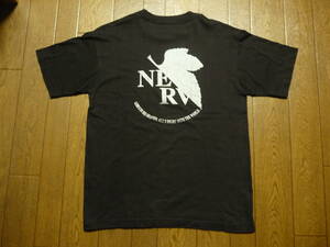 新品未使用品　90s　非売品　新世紀エヴァンゲリオン　NERV　半袖　Tシャツ　サイズF