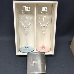 HOYA ワイングラス　シャンパングラス　ペアグラス　クリスタル　ガラス　H&B HOYAクリスタル