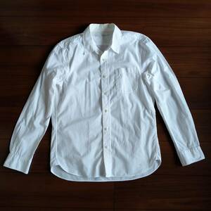 無印良品 長袖シャツ 白 メンズLサイズ 綿100％ ワイシャツ