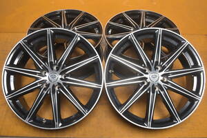 230707502247210　SAW　MAKINAISOTTTA　19×8J　+48　5穴　PCD114.3　ハブ径73mm　4本セット